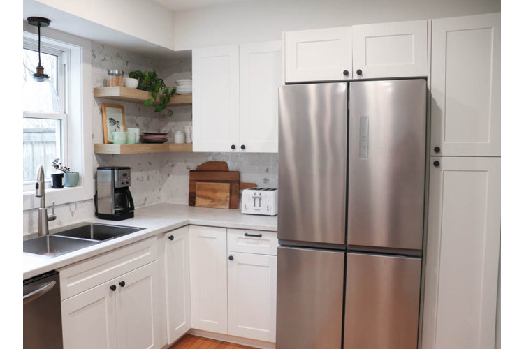 Wayfair small kitchen deals cabinets